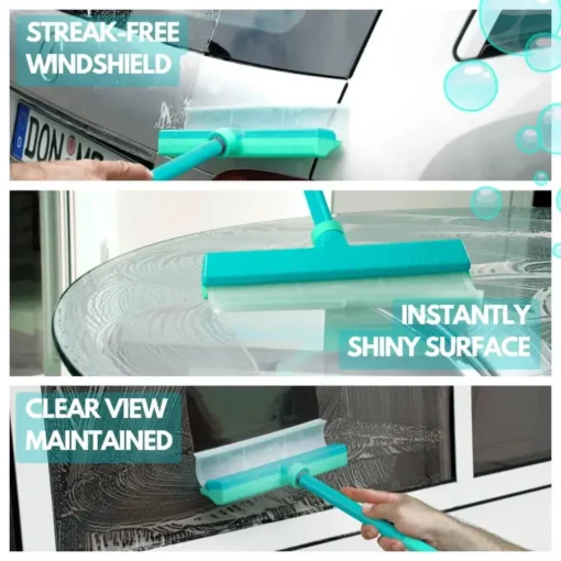Techeaks Recyclable Silicone Window Squeegee Kit